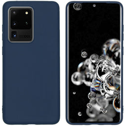 Color Backcover voor de Samsung Galaxy S20 Ultra - Donkerblauw