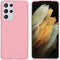 Color Backcover voor de Samsung Galaxy S21 Ultra - Roze