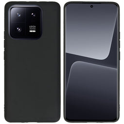 Color Backcover voor de Xiaomi 13 Pro - Zwart