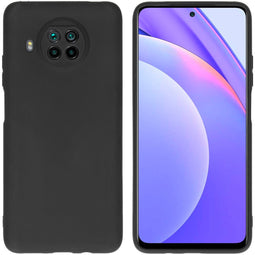 Color Backcover voor de Xiaomi Mi 10T Lite - Zwart