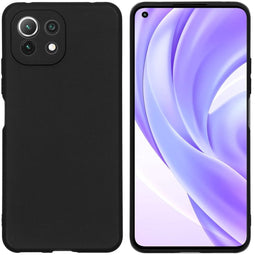 Color Backcover voor de Xiaomi Mi 11 Lite (5G/4G) / 11 Lite 5G NE - Zwart