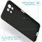 Color Backcover voor de Xiaomi Mi 11 Lite (5G/4G) / 11 Lite 5G NE - Zwart