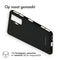 Color Backcover voor de Xiaomi Poco F4 GT 5G - Zwart