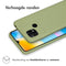 Color Backcover voor de Xiaomi Redmi 10C - Olive Green