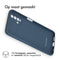 Color Backcover voor de Xiaomi Redmi 9T - Donkerblauw