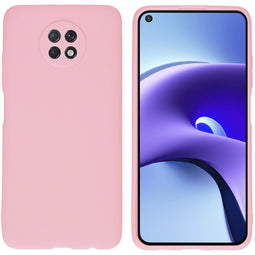 Color Backcover voor de Xiaomi Redmi Note 9T (5G) - Roze