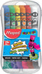 COLOR'PEPS plakkaatverf ultra uitwasbaar - assorti kleuren - tubes à 12 ml - in kunststof doos x 12