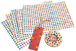 Colorations 3D Edelsteenstickers, 2150st.