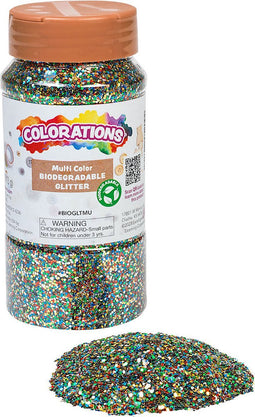 Colorations Biologische Afbreekbare Glitter Multi, 113 gram