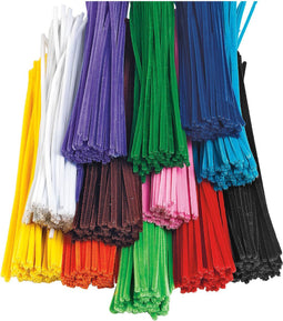 Colorations - Chenilledraad Kleur 12 kleuren, 600st.