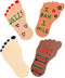 Colorations - Colours Like Me Voeten, Set van 24 (4 Kleuren)