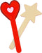 Colorations - DIY Houten Stokvormen 4 Designs, 20st.