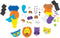 Colorations - Foam Dierengezichten Maken Knutselset, 36dlg.