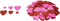 Colorations Foamstickers Glitter Hartjes, 100st.