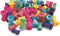 Colorations - Gekleurde Houten Klossen, Set van 50