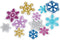 Colorations - Glitter Foam Sneeuwvlokken, 300st.