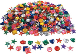 Colorations - Glitter Strasstenen Vormen, 570st.