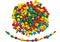 Colorations Heldere Houten Kralen, 450 gram