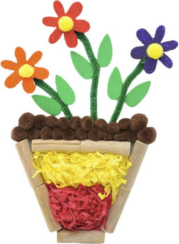 Colorations - Houten Daisy Bloemen Klein, 20st.