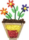 Colorations - Houten Daisy Bloemen Klein, 20st.
