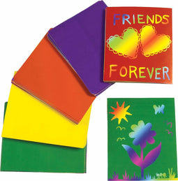 Colorations Kleur Kraskaart met Design, 100st.