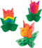 Colorations - Maak en Versier je eigen Houten Tulp, Set van 12