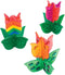Colorations - Maak en Versier je eigen Houten Tulp, Set van 12
