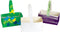 Colorations Opvouwbare Papieren Manden, Set van 20