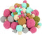 Colorations - Pom Poms Natuurlijke Tinten en Kleur, 300st.