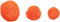Colorations - Pom Poms Oranje, 100st.