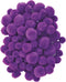 Colorations - Pom Poms Paars, 100st.