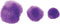 Colorations - Pom Poms Paars, 100st.