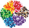 Colorations - Pompomps 6 Kleuren, 1500st.
