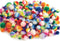 Colorations - Regenboog Gestreepte Pom Poms, 180st.