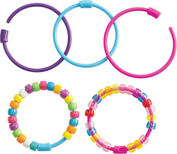 Colorations Rijgkralen Armbanden met Sluiting, Set van 24