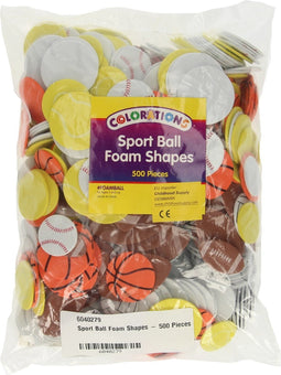 Colorations Sportballen Foam Vormen, 500st.