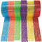 Colorations Tape Kunststof Edelstenen Kleur, Set van 6