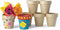 Colorations Versier je Eigen Bloempotje Papier-Mache, Set van 10