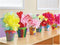 Colorations Versier je Eigen Bloempotje Papier-Mache, Set van 10