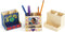 Colorations - Versier je Eigen Houten Bureauorganizer, Set van 12