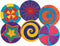 Colorations - Versier je eigen Houten Spinner, 24st.