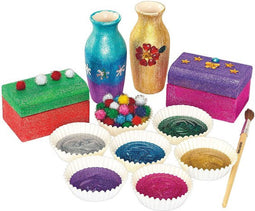 Colorations - Versier je eigen Keramiek Vaas, Set van 12