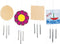 Colorations Versier je eigen Windgong, Set van 12