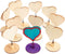 Colorations - Versier je Houten Memoclip Hart, 12st.