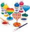 Colorations - Versier je Houten Memoclip Hart, 12st.