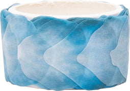 Colorations Washi Stickers Blauwe Bloemblaadjes, 80st.