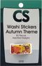 Colorations - Washi Stickers Herfstthema op Rol, 80st.