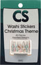 Colorations - Washi Stickers - Kerst Thema, 80st.