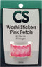 Colorations Washi Stickers Roze Bloemblaadjes, 80st.