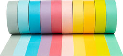 Colorations - Washi Tape Pastel Kleuren, Set van 10